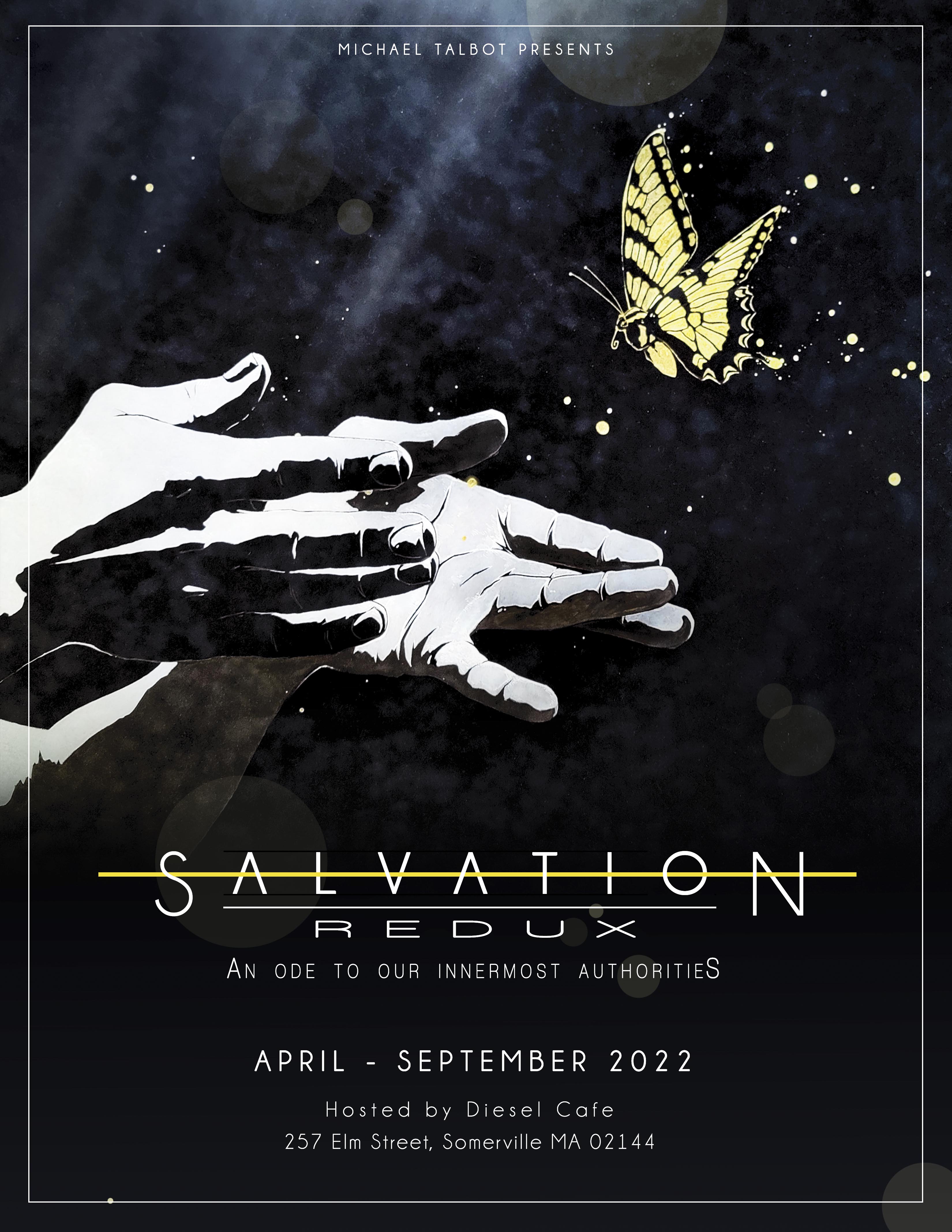 Salvation: Redux exhibition poster