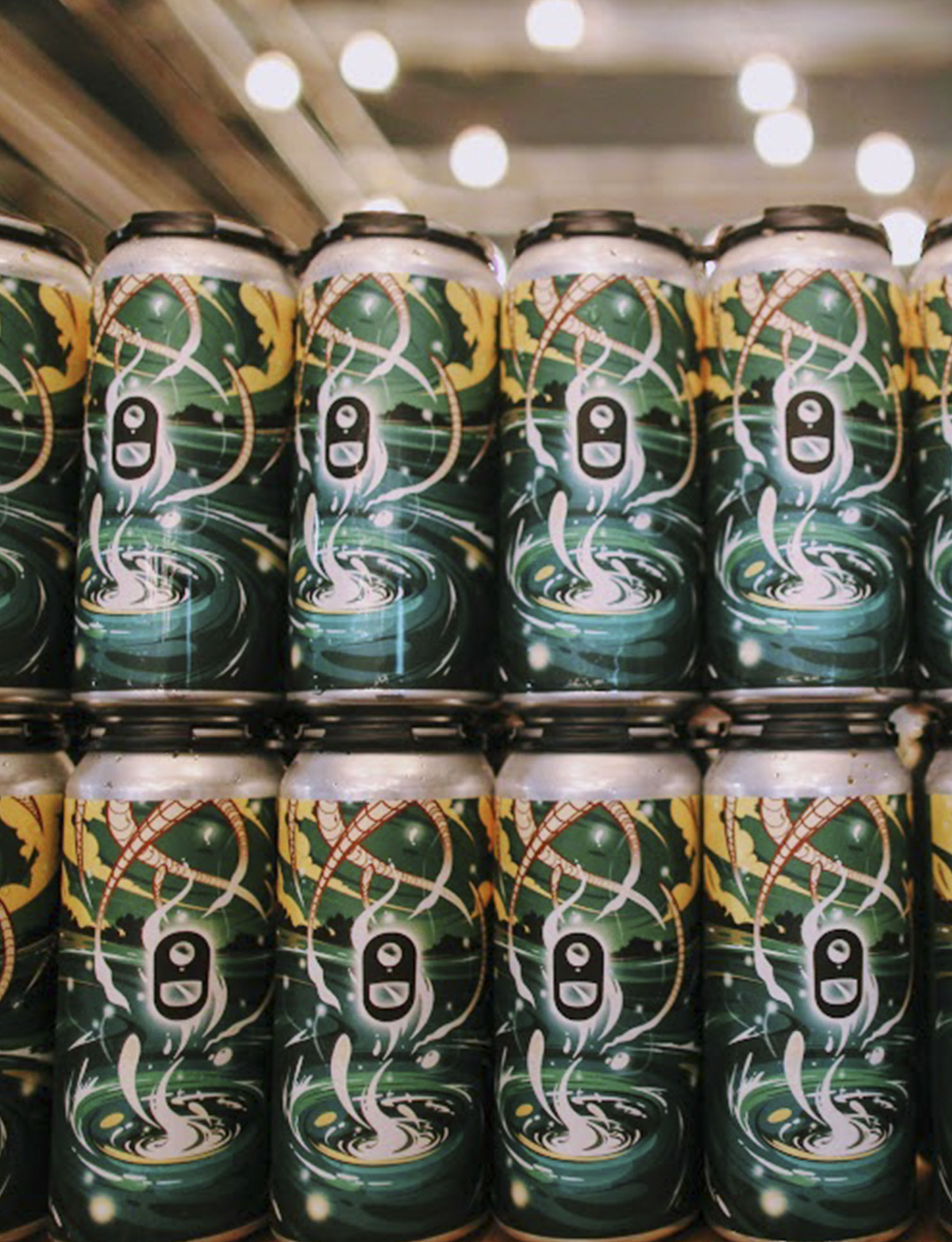 Printed and canned beer