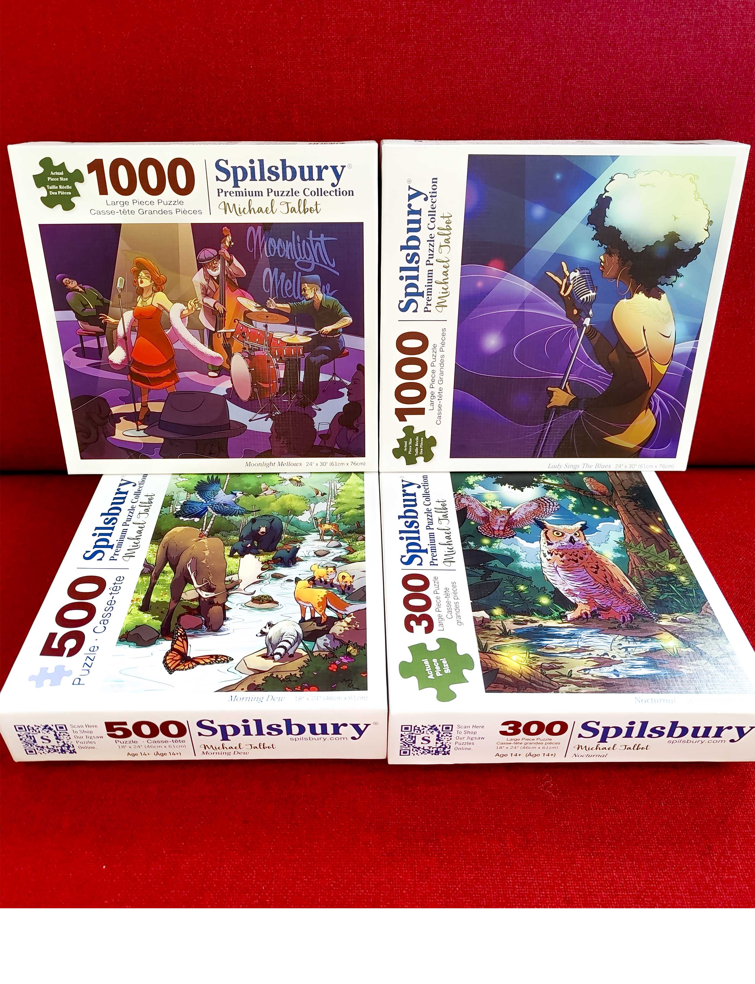 Collection of 4 Spilsbury puzzles